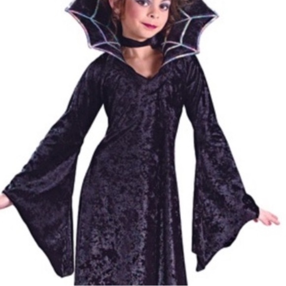 LILLIAN VERNON Velvet Sparkling Spiderella Costume - Picture 5 of 5